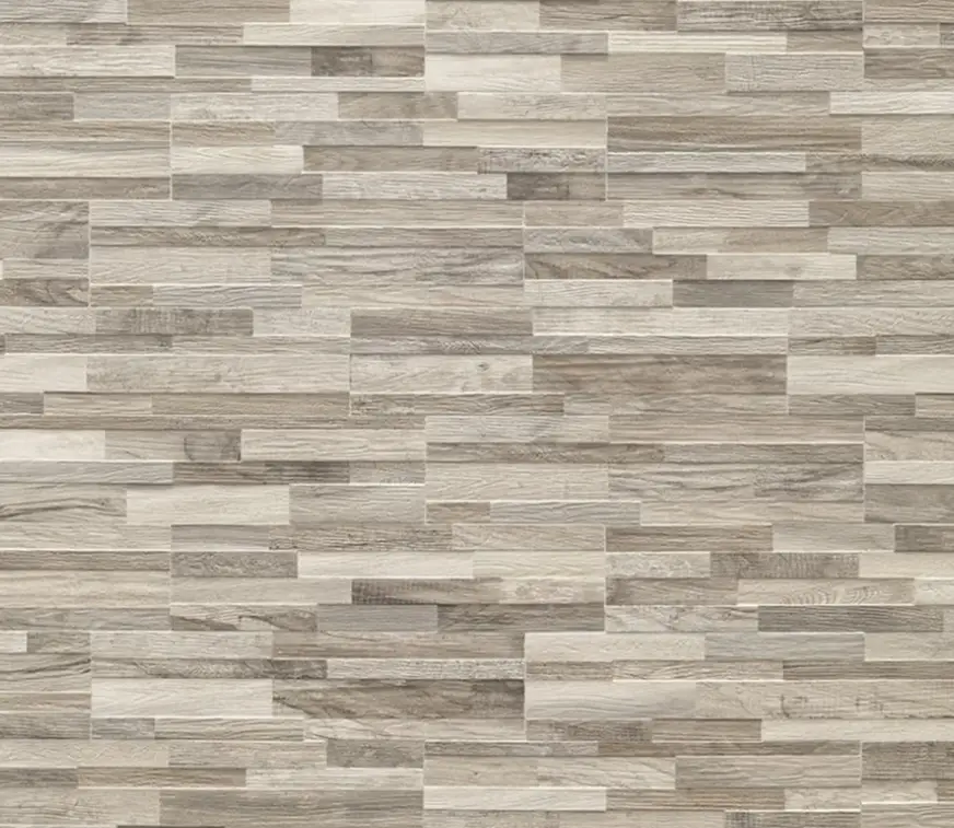 A textured pattern of various shades of wooden planks.