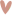 A pixelated pink heart shape on a white background.