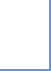 A blue-framed black rectangle.