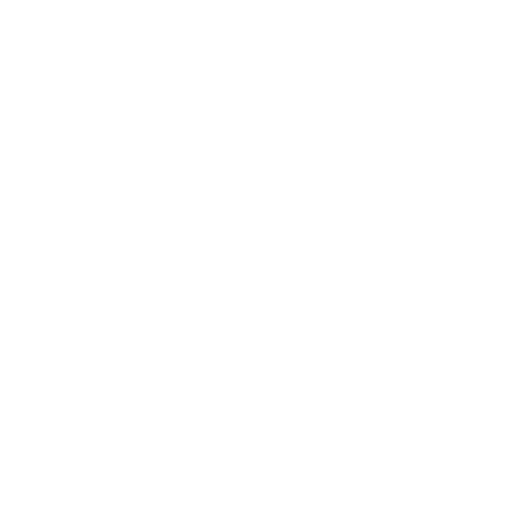 Red bowl with a mound of food and black dots.