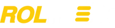 Logo with the text 'ROLFLEX' in yellow and white letters.