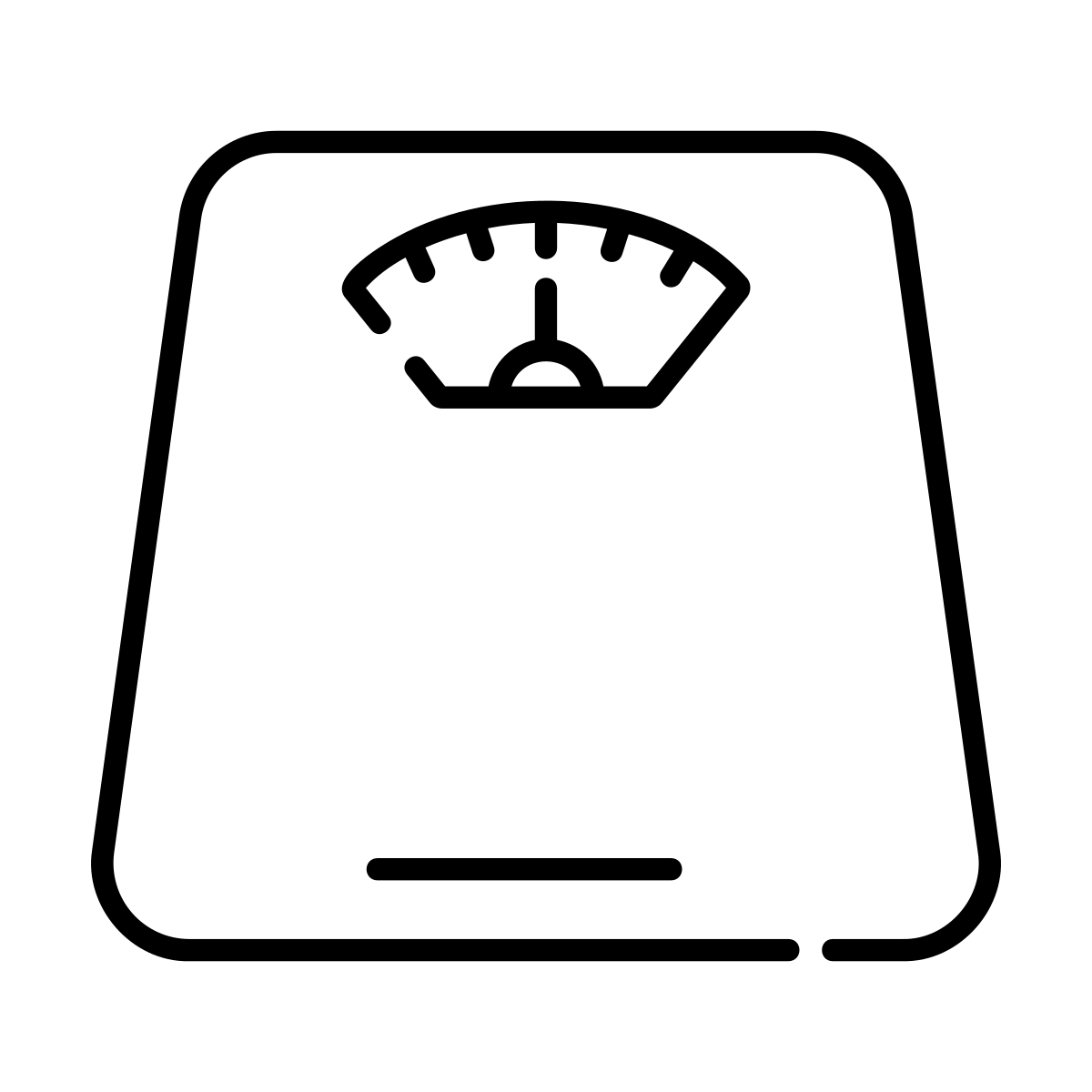Black and white illustration of a person playing a guitar.