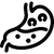 A single black square, no visible features.