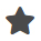 Black star shape on a white background.