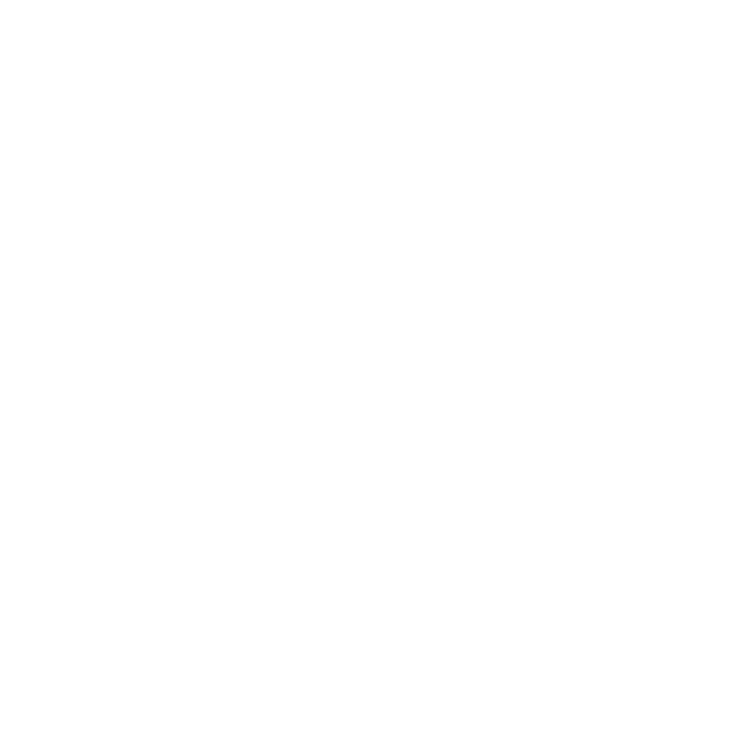 A hand-drawn white checkmark icon on a transparent background.