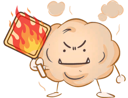 Several grey, round tablets are scattered on the left side of a white background.