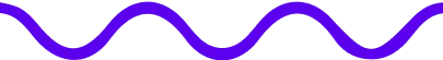Purple wavy line on a white background.