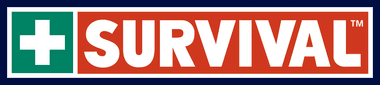 The Survival logo, which features a first-aid cross next to the word 'SURVIVAL' in a red banner.
