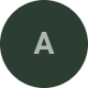 Gray circle with a white letter 'A' in the center.