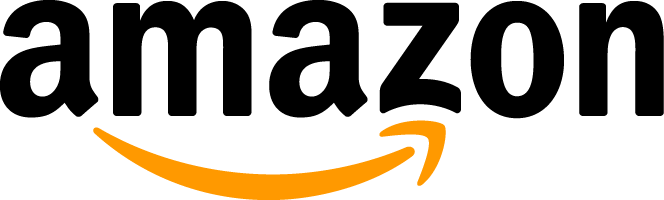 The Amazon logo on a green background.
