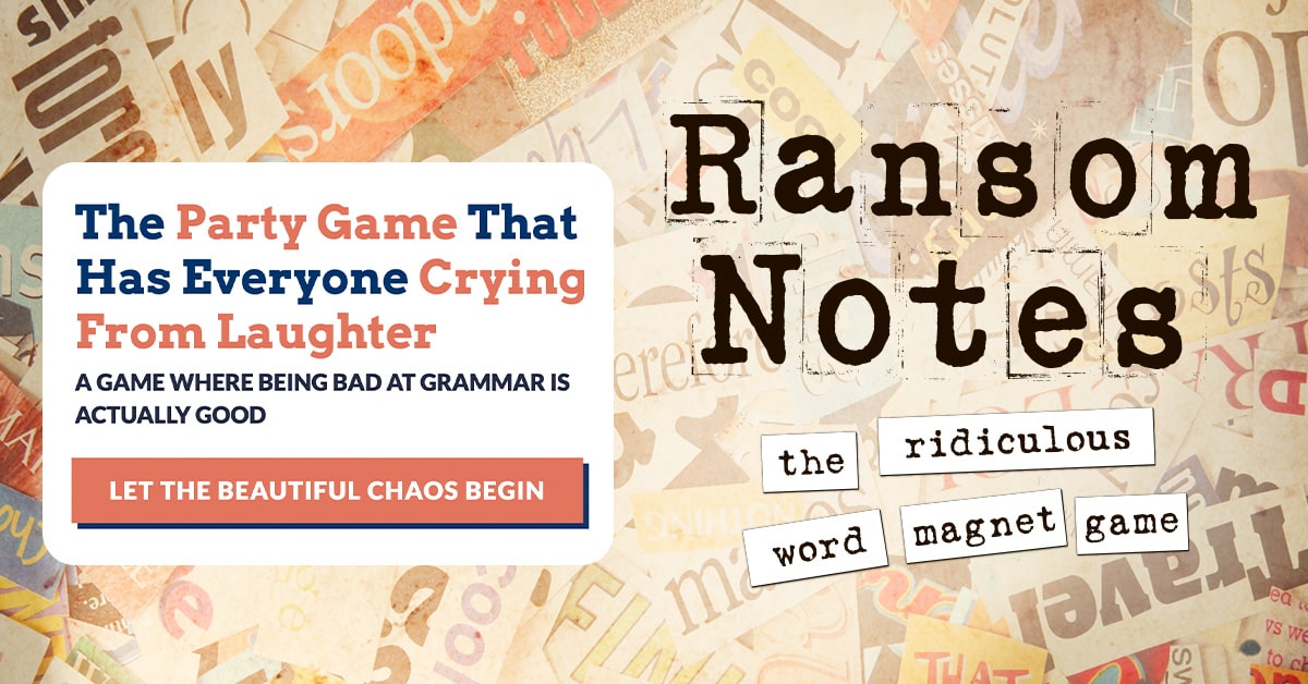Ransom Notes: The Hilarious Magnet Game Where Bad Grammar Wins – Very ...