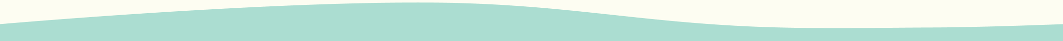 A simple graphic of a gentle, mint-green wave against a textured, off-white background.