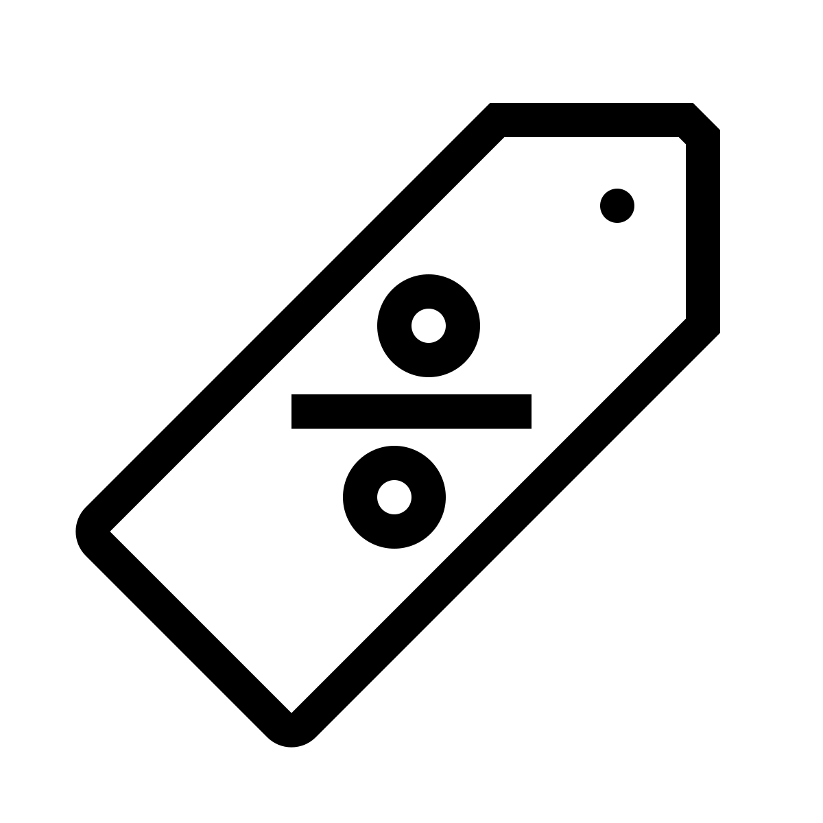Black and white abstract illustrated smiley face.