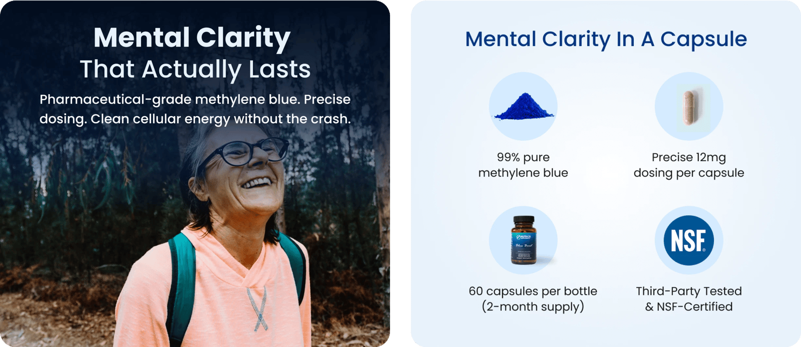 Blue Boost - Methylene Blue + Vitamin C | Nutricel