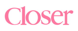 The word 'Closer' in a pink serif font against a white background.