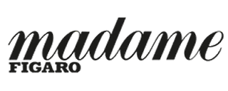 The logo for Madame Figaro in black text on a white background.