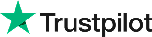 The Trustpilot logo, which consists of a green star next to the word Trustpilot in black text.