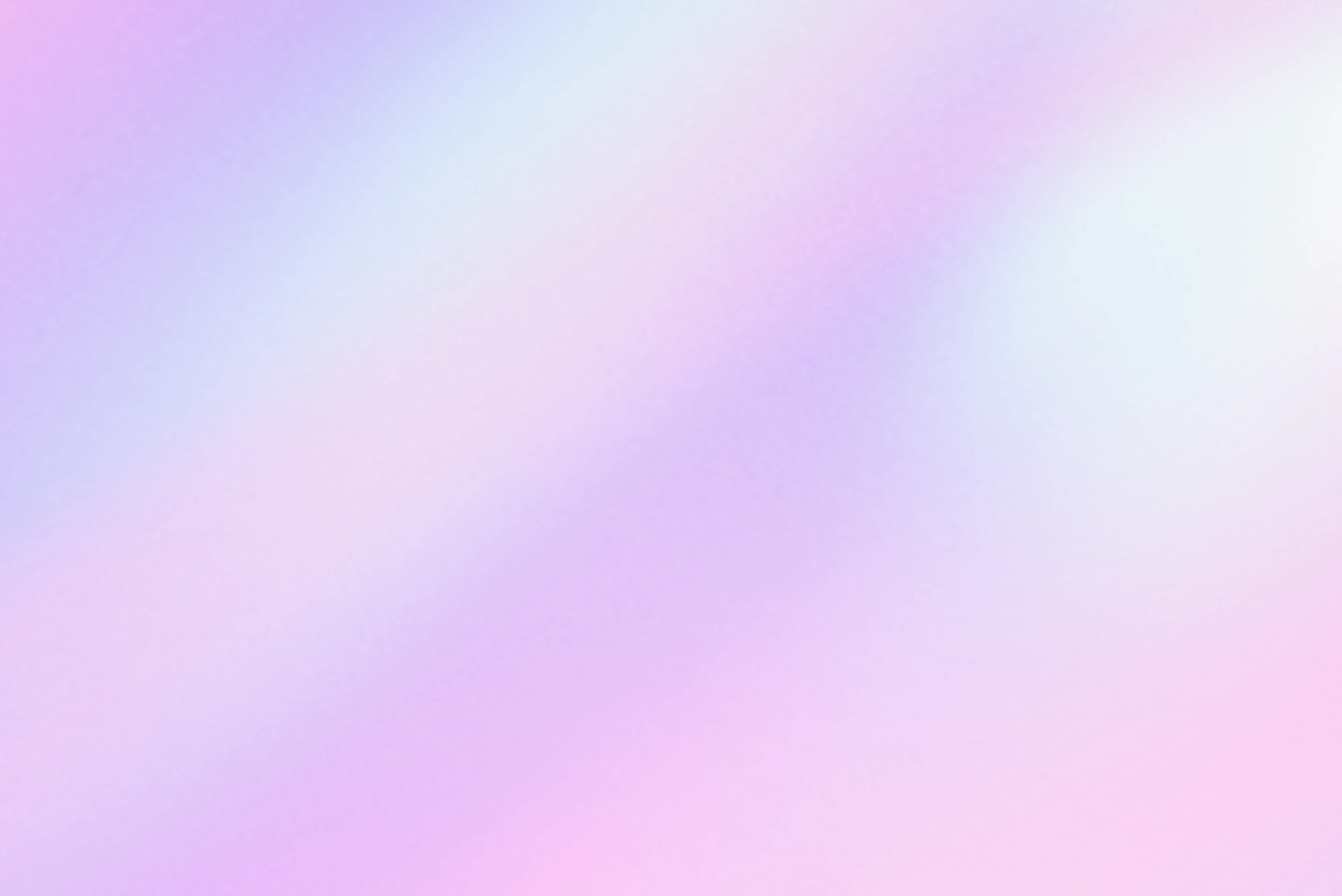 An abstract, grainy background with a soft gradient of pastel pink, purple, and blue.