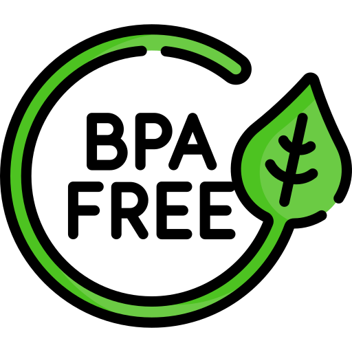 A green leaf with a power button symbol, representing eco-friendly technology.
