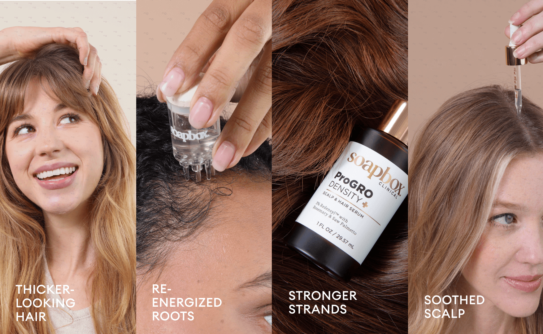 ProGRO Density+ Scalp & Hair Serum | Soapbox Clinical