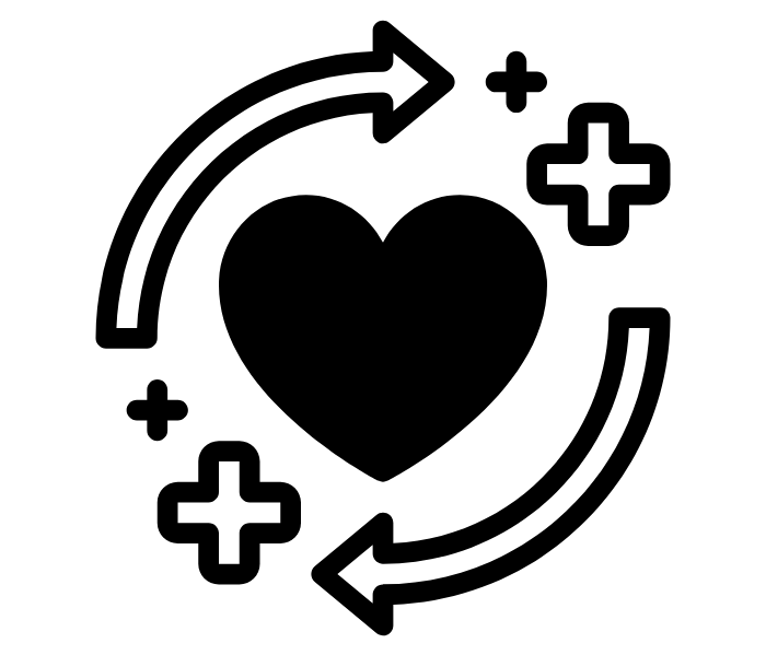 Black silhouette of a person with a question mark on the face.