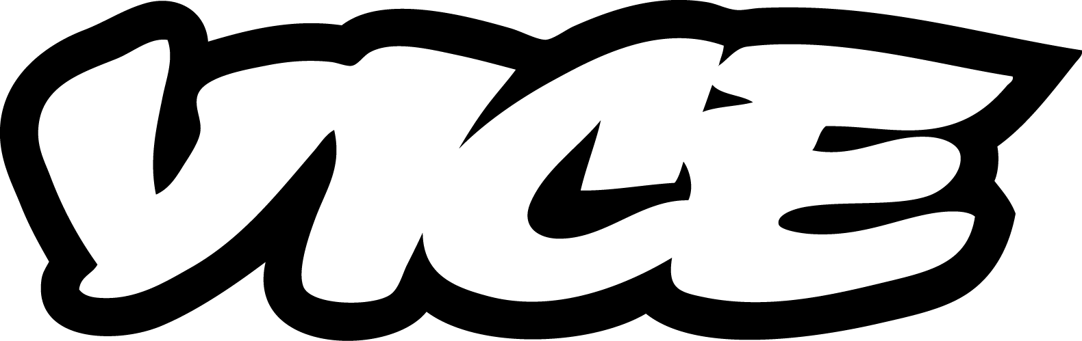 Black and white stylized text logo spelling 'VICE'.