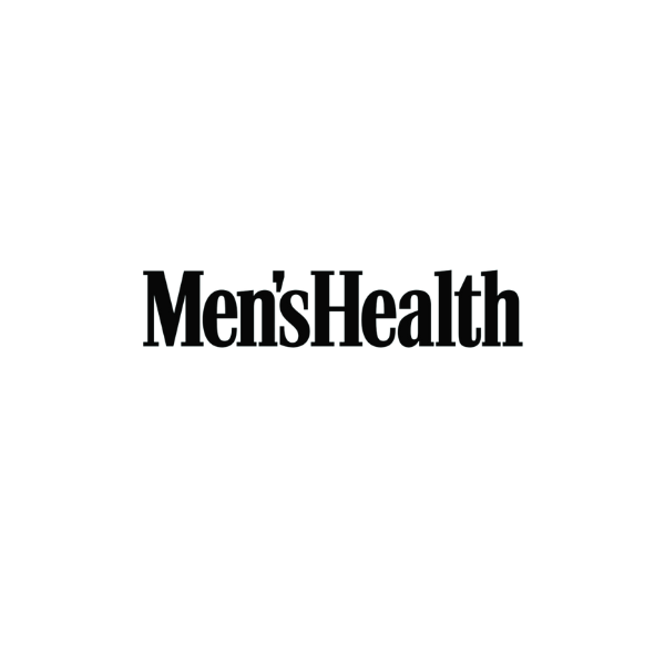 Men's Health logo in black text on a white background.