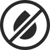 A circle with a diagonal line, suggesting 'no image available.'