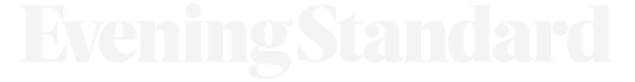 The Evening Standard logo in a light grey serif font.