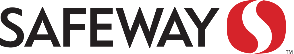 Logo with the word 'SAFEWAY' and a red and white emblem.