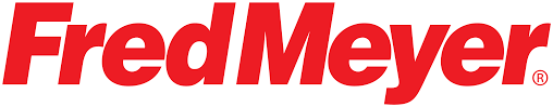 Red 'Fred Meyer' logo on a white background.
