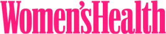 Women's Health magazine logo in pink text on a transparent background.