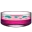 A small, pixelated icon of a pink and white container with teal markings.