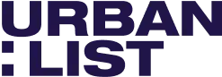 Logo with the text 'URBAN LIST' in bold, dark font.