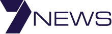 Logo of 7 News with bold text.