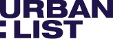 Logo with text: 'URBAN LIST' in bold, dark font.