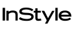 The logo for InStyle magazine in black text on a white background.