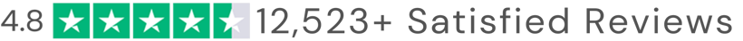4.8-star rating with 12,523+ satisfied reviews