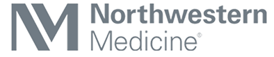 Logo of Northwestern Medicine with stylized 'NM' letters.
