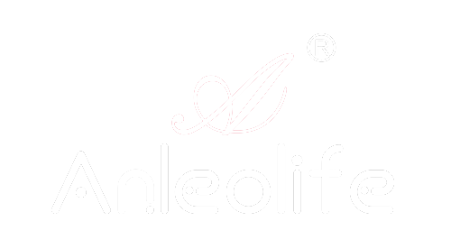 Stylized text logo with the words 'Anleolife' and an elegant 'A' design.