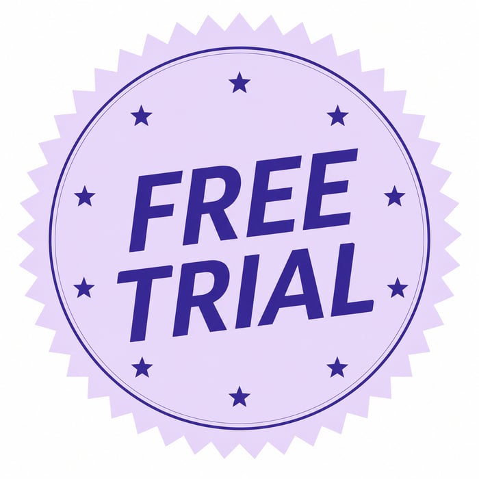 30-day risk-free trial badge