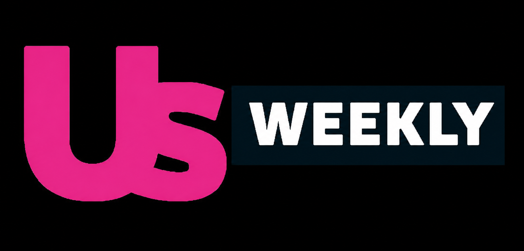 The logo for Us Weekly, featuring 'Us' in pink stylized letters and 'Weekly' in a white box.