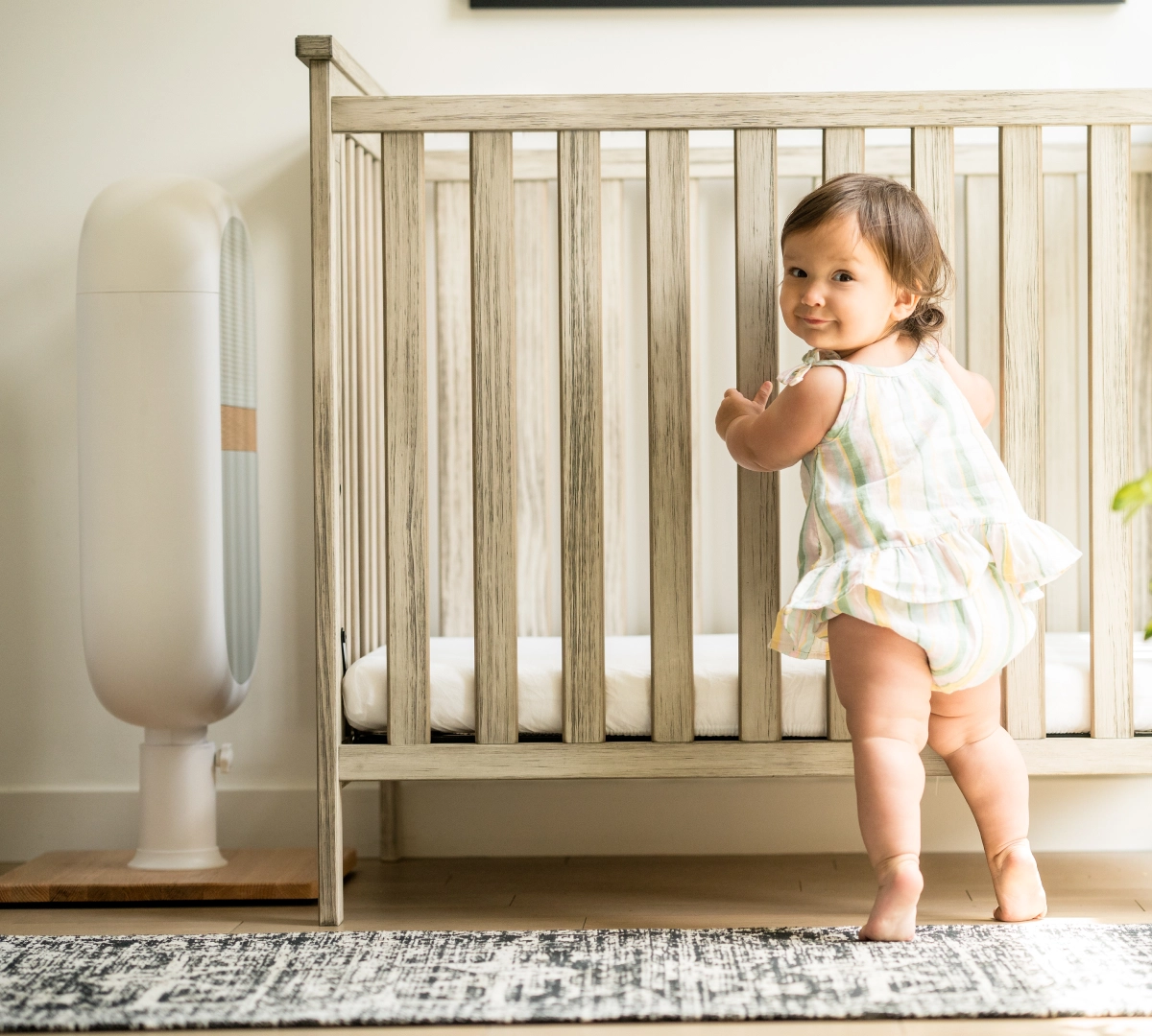 Your baby sleeps up to 17 hours a day in their room. They deserve the cleanest air in your home.