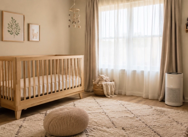Purifiers sit in corners. Babies don't sleep there.