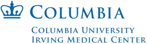 Logo of Columbia University Irving Medical Center with a crown symbol.