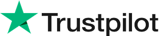 The Trustpilot logo, which consists of a green star next to the word 'Trustpilot' in black text.