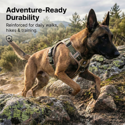Green palm leaf beside two blank white cards on a white background.