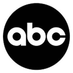 Black circle with white 'abc' letters.