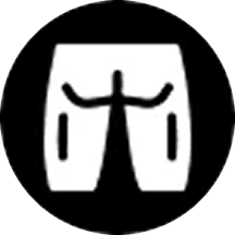 Hip pain icon