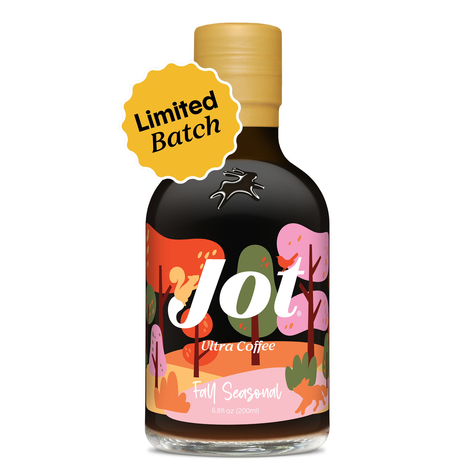 Bottle of Jot Summer Seasonal Coffee, 6.8 fl oz (200 ml).